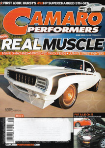 CAMARO PERFORMERS 2010 JUNE - G-FORCE CONCEPT '69, HURST 492 HP SUPERCH 5TH GEN*